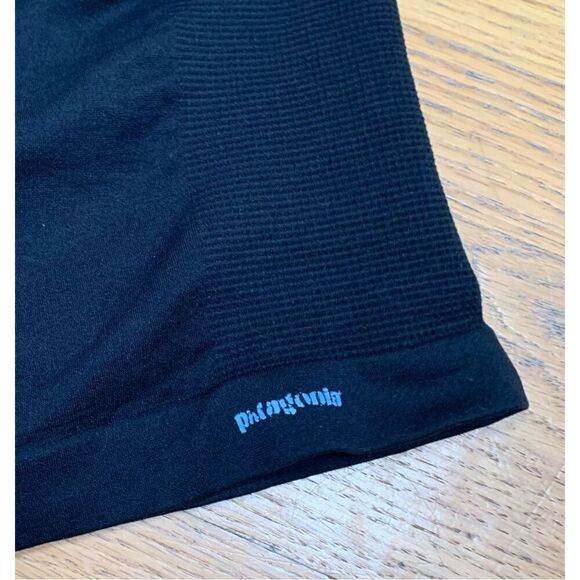 PATAGONIA BLACK SEAMLESS CAPILENE STRETCH TANK TOP youth girls L Women’s XS - Picture 2 of 4